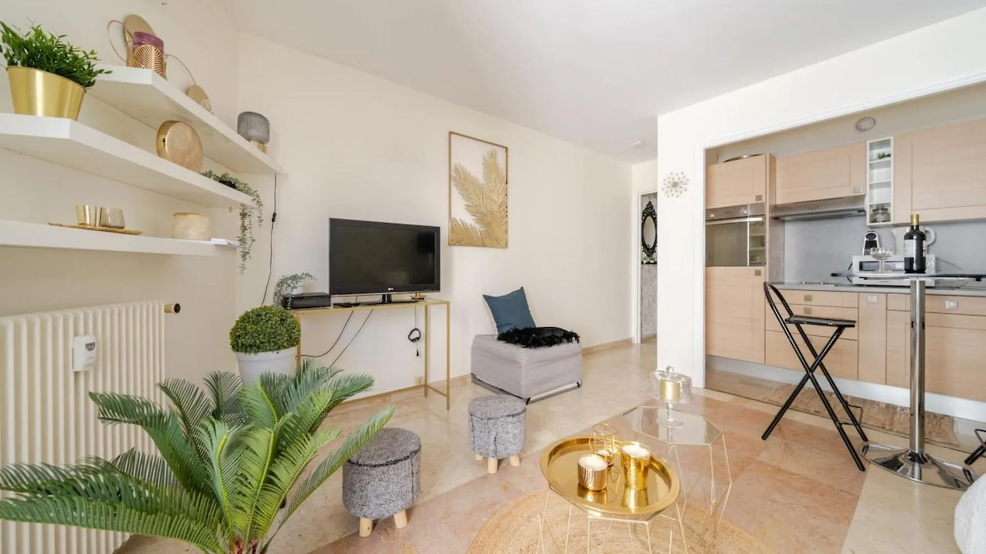 Cannes Croisette Studio 3 Pers Cosy Clim Wifi Pkg Apartmán